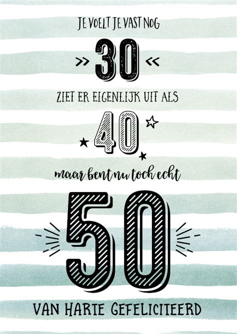 man 50 jaar tekst|Verjaardagswensen 50 jaar ⋆ Gefeliciteerd 50 jaar teksten!